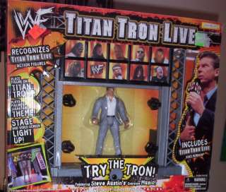 WWE WWF TITAN TRON LIVE ENTRANCE STAGE VINCE McMAHON  