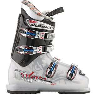  Nordica Hot Rod 60 Ski Boots   Youth Transparent Silver 