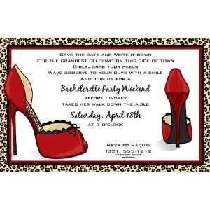  Girls Night Heels Party Invitations Toys & Games
