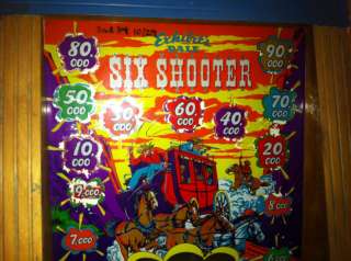 1950 Exhibits Dale Six Shooter Gun Game  