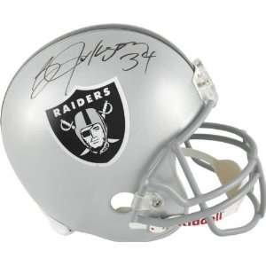   Autographed Helmet  Details Oakland Raiders, Riddell Replica Helmet
