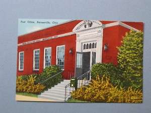 Post Office Barnesville Ohio Oh Vintage Postcard  