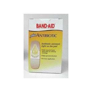 Johnson Assorted Sizes Band Aid Plus Antibiotic Strip Adhesive Bandage 