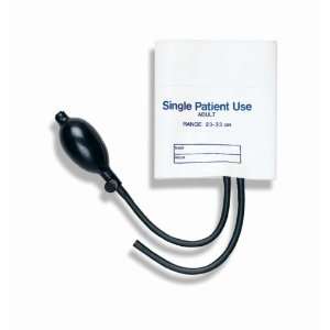  Single Patient Use Two Tube Inflation System, Thigh, White 