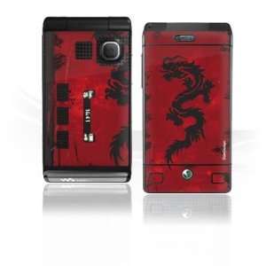  Design Skins for Sony Ericsson W380i   Dragon Tribal 