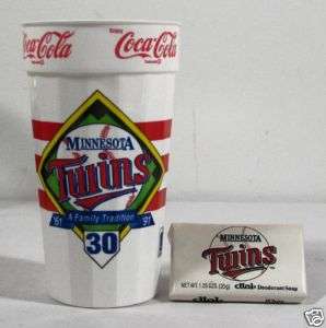 Minnesota Twins 30th Anniversary Cup & Soap Set  
