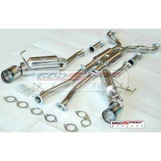   Stainless Steel Dual Exhaust with Y Pipe 03 04 05 06 07 Automotive