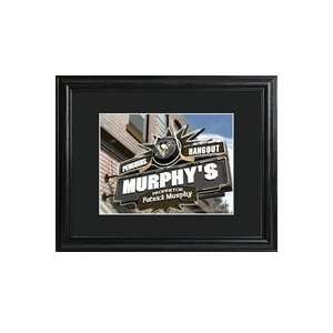  Pittsburgh Penguins Personalized NHL Pub Print with Wood 