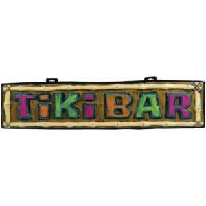  Molded Plastic Tiki Bar Sign Toys & Games