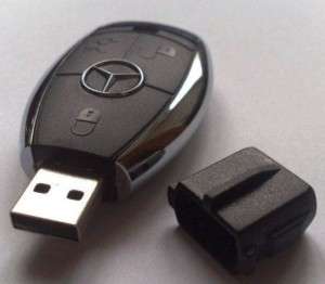 8GB MERCEDES BENZ KEYCHAIN USB FLASH DRIVE 2.0 STICK  