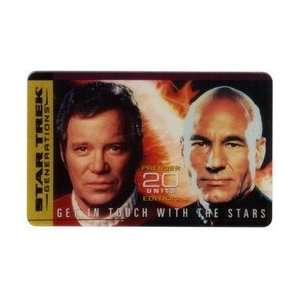   Phone Card 20u Star Trek Generations Complete Set of 13 Diff Premier