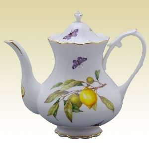  Summer Lemon Porcelain Teapot