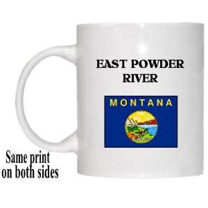  US State Flag   EAST POWDER RIVER, Montana (MT) Mug 