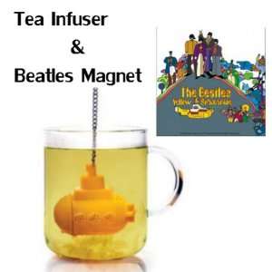  Sub  Yellow Submarine Tea Infuser **COMBO** Beatles Yellow Submarine 