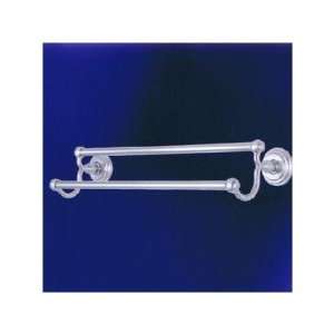  Bentley Double Towel Bar Finish Polished Brass, Size 30 