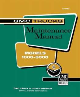1960 GMC 1500 3500 TRUCK Shop Service Manual Book  