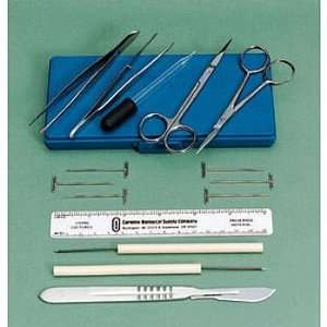 Comparative Anatomy Dissecting Set with Double Leatherette Case 