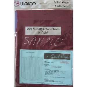  Waico e Guard Polyester Salon Cape Sample   51 inches x 61 