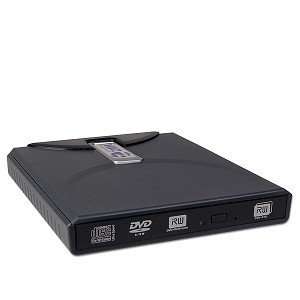   8x USB 2.0 Ultra Slim External DL DVD±RW Drive (Black) Electronics
