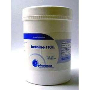  Pharmax Betaine HCI   180 Capsules