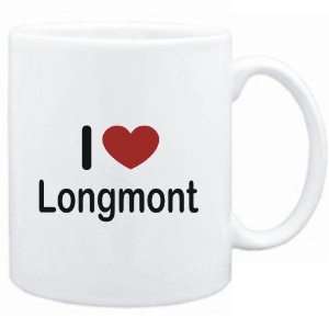  Mug White I LOVE Longmont  Usa Cities