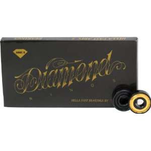  Diamond Supply Diamond Rings Abec 5 Skateboard Bearings 