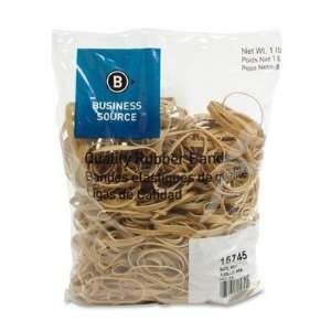   Source 15745 Rubber Bands,1 lb./BG,Assorted Sizes,Natural Crepe