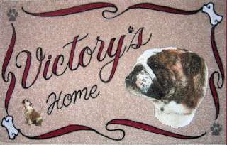 BULLDOG,dog doormat,personalized,dog breeds,pets  