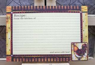 RECIPE CARDS, SET OF 36, 4 X 6, ASSORTED PATTERNS  