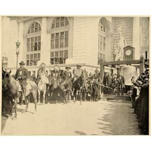  1893 Chicago Worlds Fair Buffalo Bill Troy Bell Print 