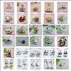   925 Sterling Silver charms round Jewelry Loose lucky Spacer BEADS SMG