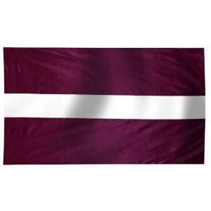  Latvia Flag 2X3 Foot Nylon PH Patio, Lawn & Garden