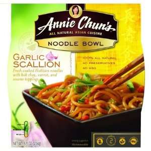 Annie Chuns Garlic Scallion Noodle Bowl, 8.3 oz, 2 ct (Quantity of 4)