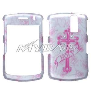 Blackberry 8300, 8310, 8330 Lizzo Holy Cross Pink (2D Silver) Phone 
