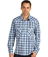 Rock N Roll Cowboy   Long Sleeve Snap Shirt With Contrast Cuffs