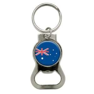  Austrailia Australian Flag   Bottle Cap Opener Keychain 