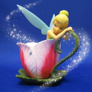Tulips Beau Tea Disney Tinkerbell Teacup Fairy Figurine Hamilton 