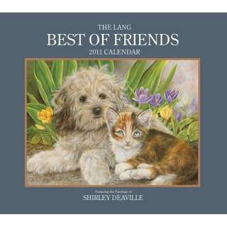 2011 BEST OF FRIENDS Art Calendar by Shirley Deaville  