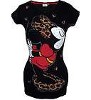   Ladies Girls Disney T Shirt Minnie Mouse Kisses Official Sizes 6 20