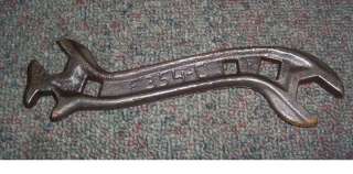 GREAT antique wrench that is marked F 354 C H. The wrench 