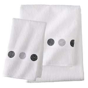  Apt. 9 Graphite Dot Bath Towels