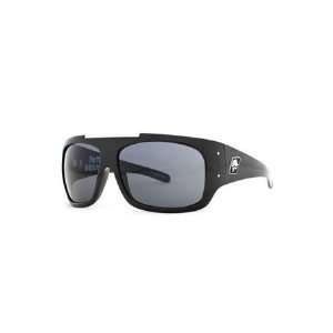  Metal Mulisha Black Lens Glossy Black Frame Compound Sunglasses 