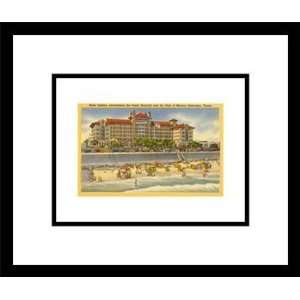  Hotel Galvez, Galveston, Texas, Framed Print by Unknown 