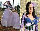 Vintage Gypsy jewels DREAMY Original re purposed posh party gown 