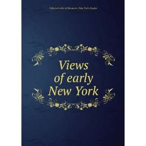  early New York Colonial order of the acorn. New York chapter Books