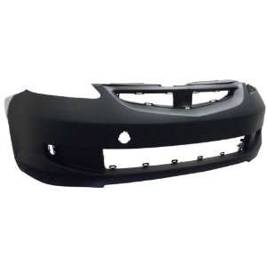   TY5 Honda Fit Primed Black Replacement Front Bumper Cover Automotive