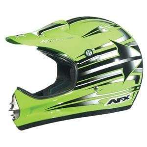  AFX Youth FX 6R Ultra Helmet   Large/Green Multi 