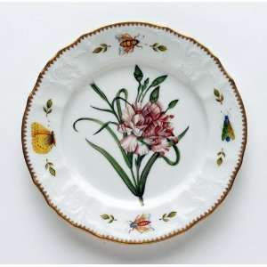  Anna Weatherley Redoute 8 In Salad Plate   Pink Carnation 