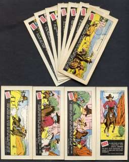 1951 ZIEGLER CANDY ADVENTURES AT THE GIANT BAR RANCH COMPLETE SET 