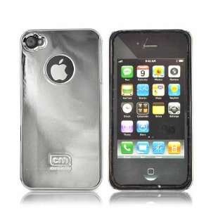  For Case Mate iPhone 4 Barely There Hard Case CHROME 